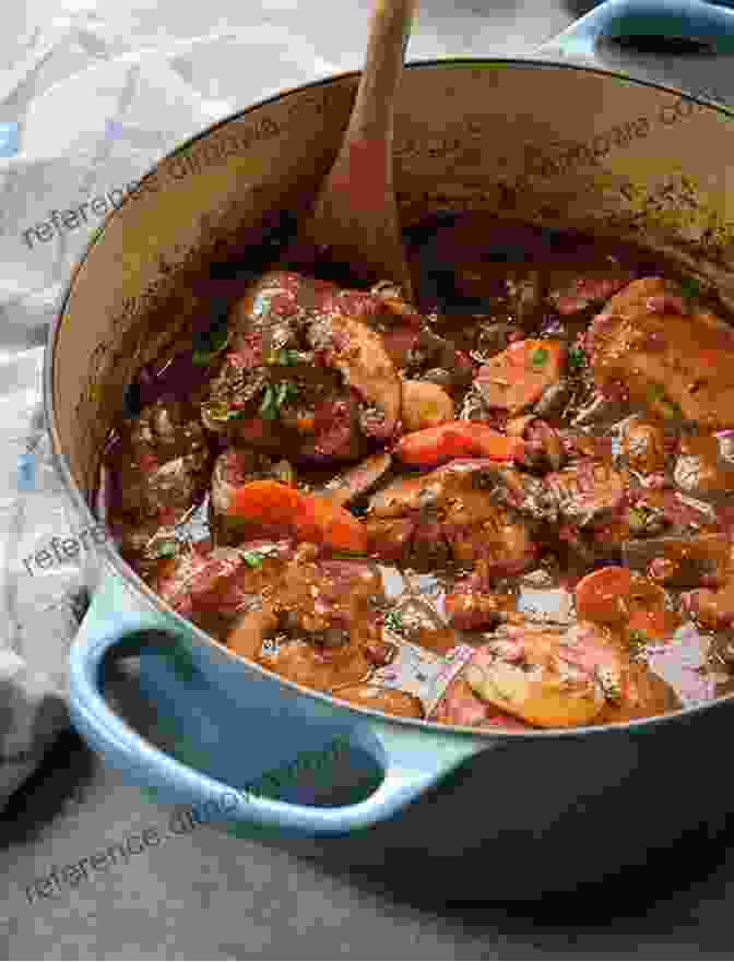 A Beautifully Plated Dish Of Coq Au Vin, Adorned With Fresh Herbs And Vegetables My Two Heavens: A Life In French Food From Martinborough To Montjaux