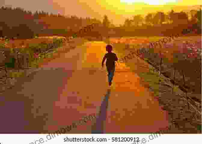 A Boy Running Towards The Sunset The Boy Who Chased The Sun