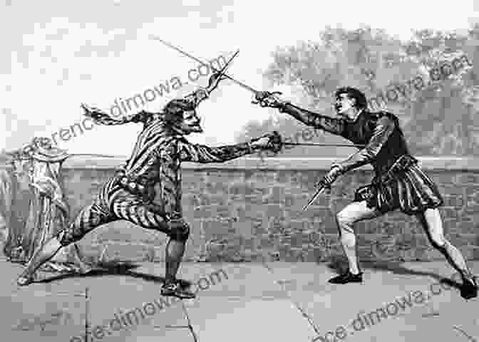 A Depiction Of A Fencing Duel From The 16th Century Paradoxes Of Defence George Silver