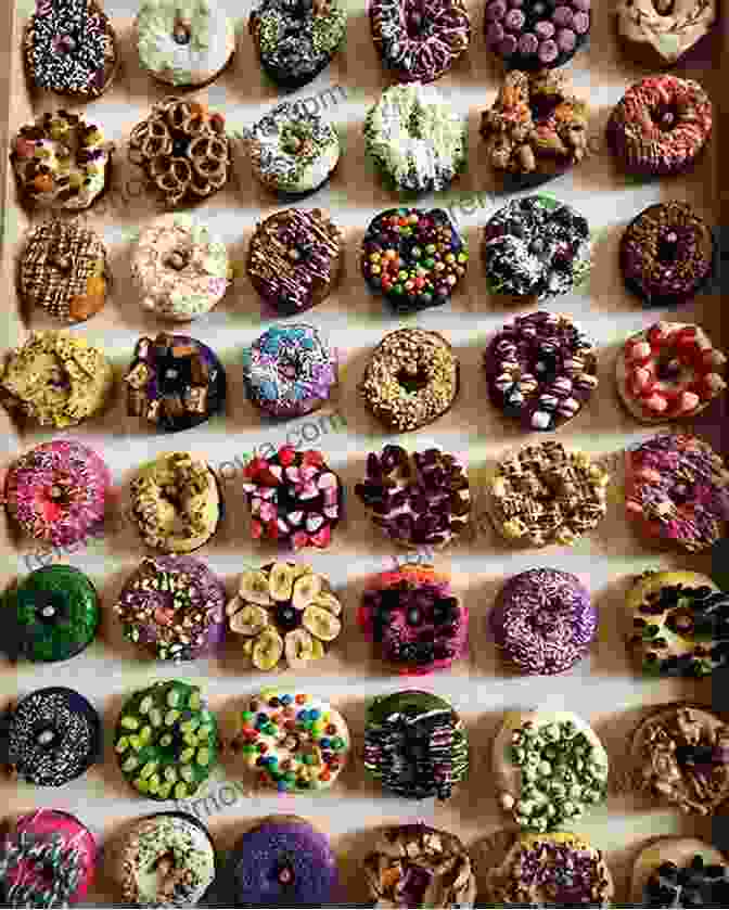 A Display Of Mouthwatering Doughnuts In A Variety Of Flavors And Toppings The Doughnut King (The Doughnut Fix 2)