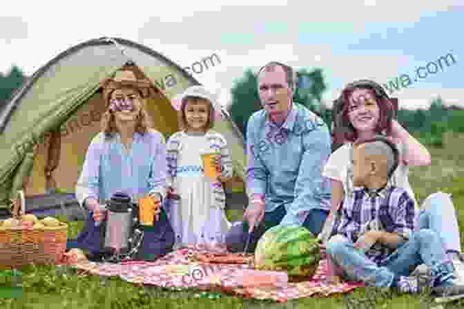 A Family Sitting On A Blanket In A Meadow, Surrounded By Horses, Sharing A Picnic Lunch And Enjoying The Warm Summer Sun. Moondance: 14 (Horses Of Half Moon Ranch)