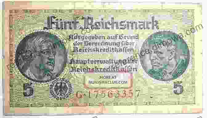 A German Banknote From The Nazi Era Featuring The Swastika Symbol German Republic: 1918 1933 (Paper Money Of The German World)