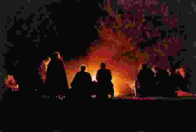 A Group Of Ancient People Gathered Around A Campfire, Gazing Up At The Stars Humanoid Encounters 1965 1969: The Others Amongst Us (HUMANOID ENCOUNTERS The Others Amongst Us)