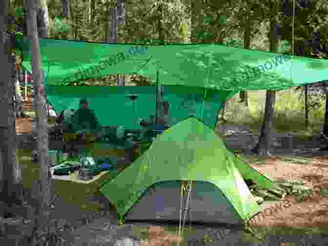 A Group Of Campers Setting Up Their Tent On A Secluded Island In The Boundary Waters Campfires And Loon Calls: Travels In The Boundary Waters