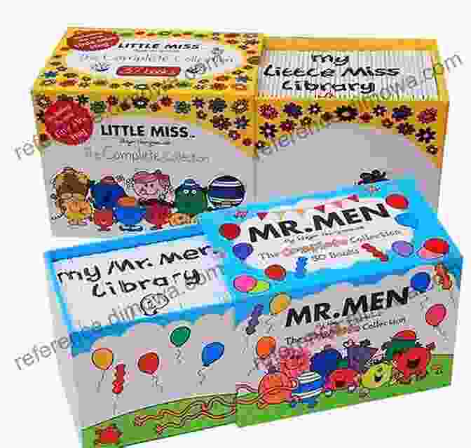 A Group Of Children Reading And Enjoying Mr. Men And Little Miss Books Dr Thirteenth (Doctor Who / Roger Hargreaves)