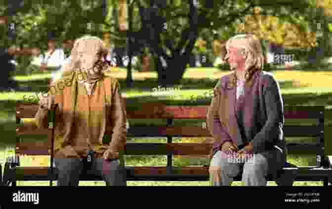 A Group Of Elderly Residents Laughing And Sharing Stories On A Park Bench In Aspen Valley. Share And Share Alike (Aspen Valley 3)