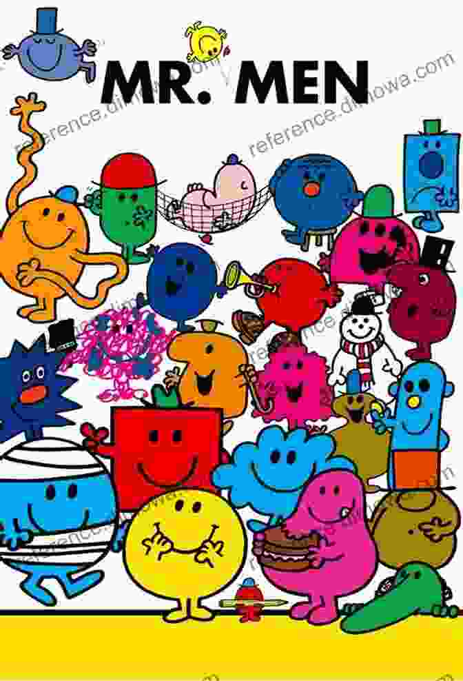 A Group Of Mr. Men Characters, Each With Their Unique Personality And Charm Dr Eighth (Doctor Who / Roger Hargreaves)