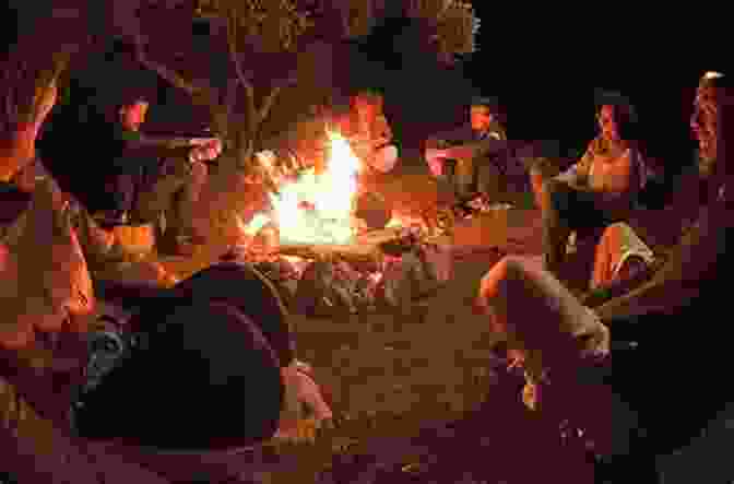 A Group Of People Gathered Around A Campfire, Discussing Different Theories About Humanoid Encounters Humanoid Encounters 1965 1969: The Others Amongst Us (HUMANOID ENCOUNTERS The Others Amongst Us)