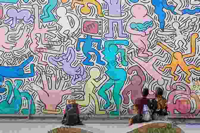 A Keith Haring Mural On Display In A Museum Art Is Life: The Life Of Artist Keith Haring