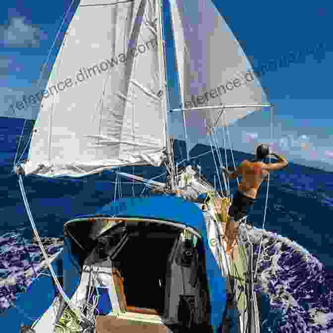 A Man Sailing A Small Sailboat Sailing: Complete Guide For Beginners (Sailing Learning Education Skills Fitness Sea)