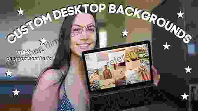 A Person Customizing The Desktop Background On A Mac Computer. MacOS Big Sur User Guide: The Complete Step By Step Manual With Tips And Tricks To Operate Your Mac