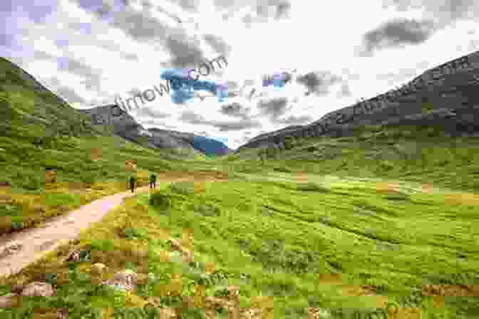 A Photograph Of A Group Of Hikers Walking Along A Scenic Trail In The Scottish Highlands Nature S Peace: A Celebration Of Scotland S Watershed (Ribbon Of Wildness 3)