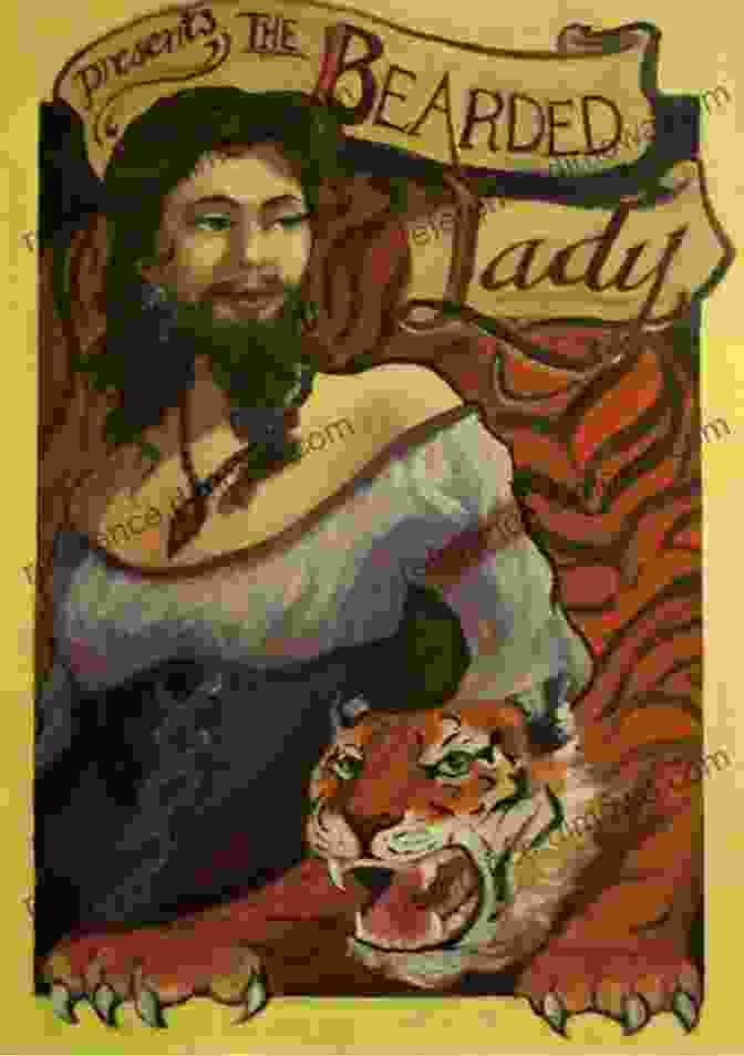 A Vintage Poster Advertising A Sideshow Featuring A Bearded Lady And A Giant Circus And Carnival Ballyhoo: Sideshow Freaks Jabbers And Blade Box Queens