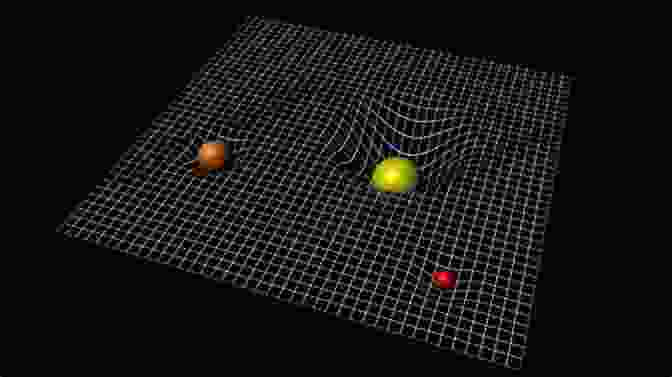 A Visualisation Of Warped Spacetime Around A Massive Object, Causing The Bending Of Light. Modern Physics For Scientists And Engineers