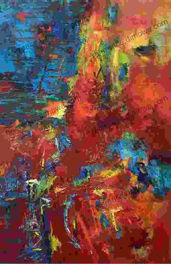 An Abstract Painting By Arthur Bartow, Featuring Bold Strokes Of Color And Ethereal Forms FIGJAM Magazine Vol 8 Arthur Bartow