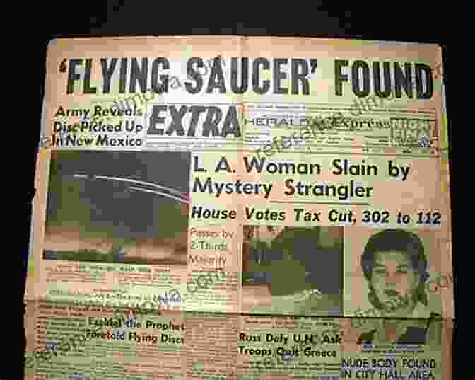 An Old Newspaper Article Reporting On A UFO Sighting. UFO Sightings Of The 1950 S: A Collection Of UFO Reports