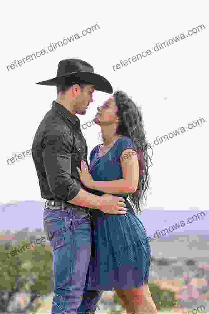 An Unexpected Union Book Cover, Featuring A Cowboy And A Woman Gazing Into Each Other's Eyes Against A Backdrop Of Sprawling Western Landscapes. An Unexpected Union: Western Romance