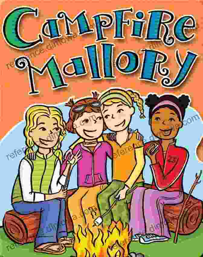 Campfire Mallory Owens Book Cover Featuring A Young Girl Sitting By A Campfire, Surrounded By A Magical Forest Campfire Mallory M A Owens