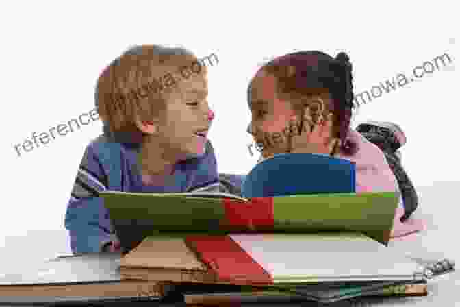 Children Laughing And Reading Diary Of Dorkius Maximus In Pompeii