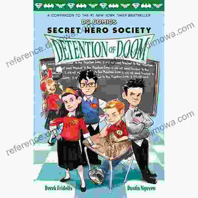 Detention Of Doom DC Comics Secret Hero Society Book Cover Detention Of Doom (DC Comics: Secret Hero Society #3)