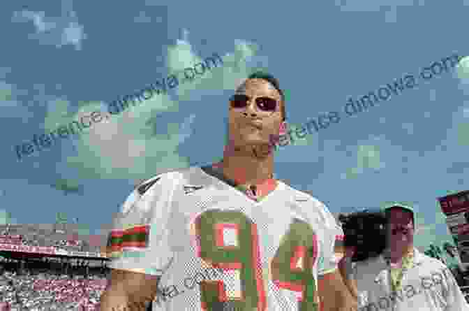 Dwayne Johnson Playing Football For The University Of Miami The Life Story Of Dwayne Douglas Johnson: Dwayne Johnson A Famous American Canadian Wrestler Actor And Poducer