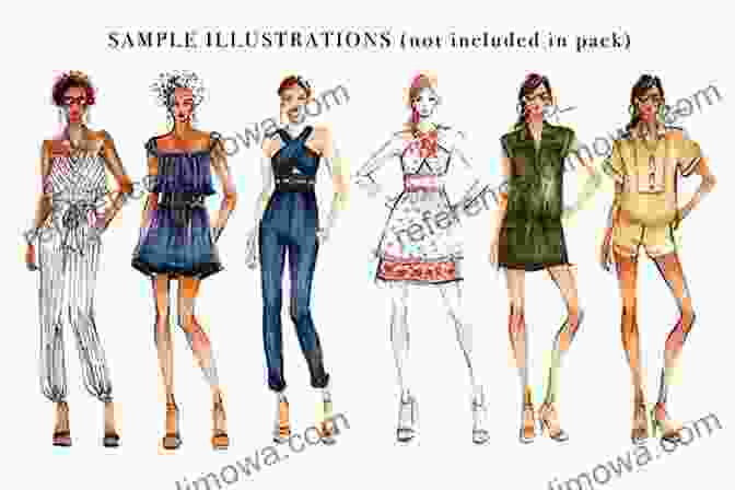 Fashion Figure Sketches With Vibrant Colors And Intricate Details I Sketch Therefore I Am: Secrets To Illustrating The Fashion Figure