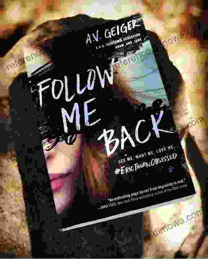 Follow Me Back Geiger Book Cover, Featuring A Woman's Face Emerging From A Dark Forest Follow Me Back A V Geiger