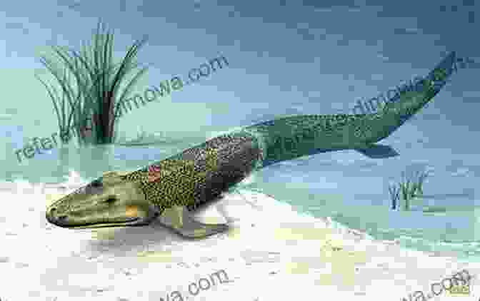 Fossil Of A Tiktaalik, A Transitional Species Between Fish And Tetrapods A History Of Life In 100 Fossils