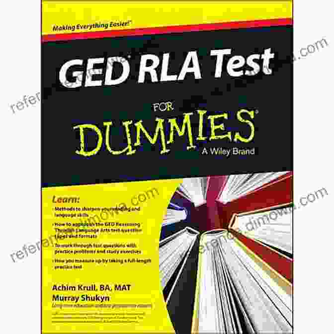 GED RLA For Dummies Book Cover GED RLA For Dummies Achim K Krull