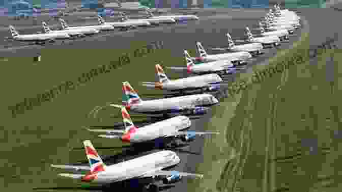 Grounded Aircraft At An Airport During The COVID 19 Pandemic Impact Of COVID 19 On CAREC Aviation And Tourism