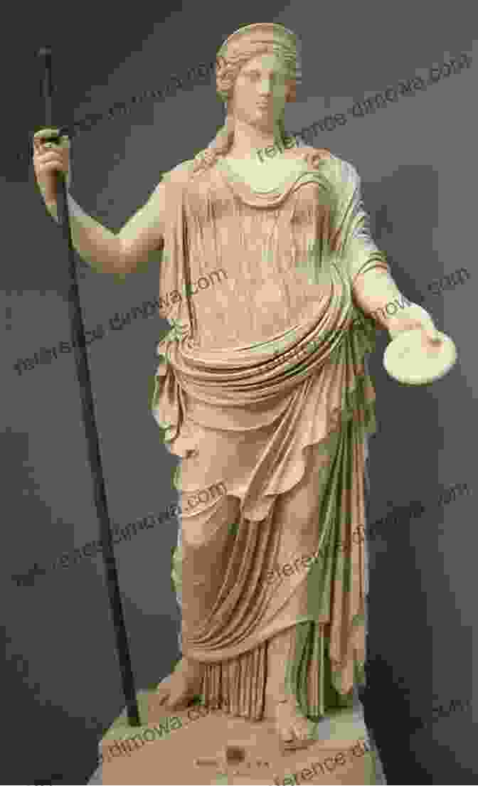 Hera, Queen Of The Gods, Renowned For Her Regal Bearing And Majestic Beauty. Olympians: Hera: The Goddess And Her Glory