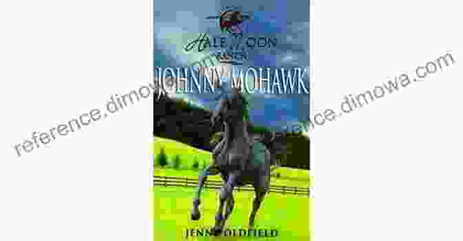 Johnny Mohawk, A Young Indigenous Man, Stands Proudly Next To A Majestic Black Horse In A Sprawling Field, Surrounded By Rolling Hills And A Golden Sunset. Johnny Mohawk: 4 (Horses Of Half Moon Ranch)