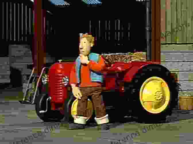 Little Red Tractor And Stan The Scarecrow Happy Together Little Red Tractor The Day Stan S World Turned Upside Down