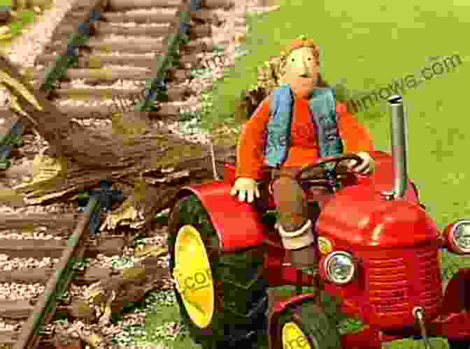 Little Red Tractor And Stan The Scarecrow Talking To Birds Little Red Tractor The Day Stan S World Turned Upside Down