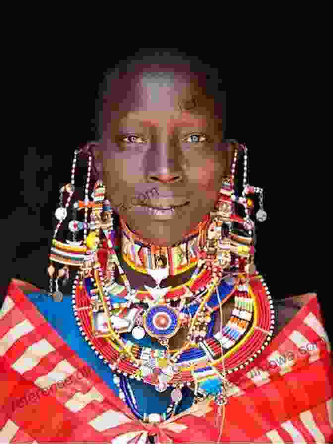 Masai Warriors In Traditional Attire, Adorned With Vibrant Colors And Intricate Beadwork Life In Africa David M Whitacre