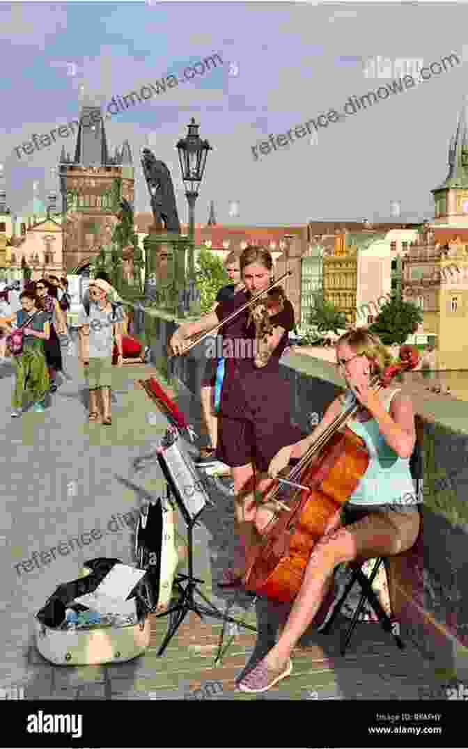 Musicians Playing On The Charles Bridge In Prague Prague: The Musical City Adam Harkus