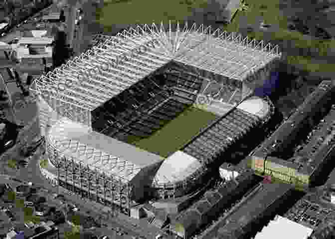 Newcastle United's Iconic Stadium, St. James' Park, Under The Twilight Sky Below Lee Ryder