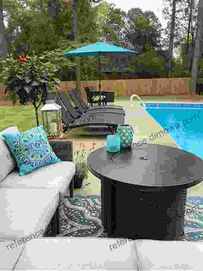 Outdoor Living Space With A Pool And Patio Furniture The Ultimate House Designs Photo Book: Looking Through The Contemporary Model Homes