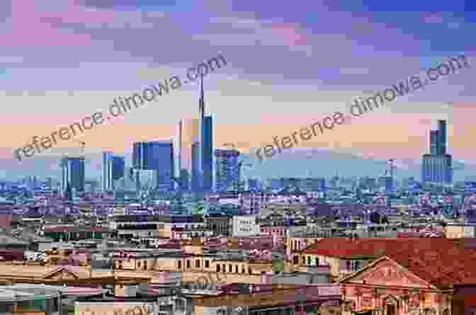 Panoramic View Of Milan's Skyline, Featuring The Duomo And Skyscrapers. Experience Northern Italy 2024 A Z R