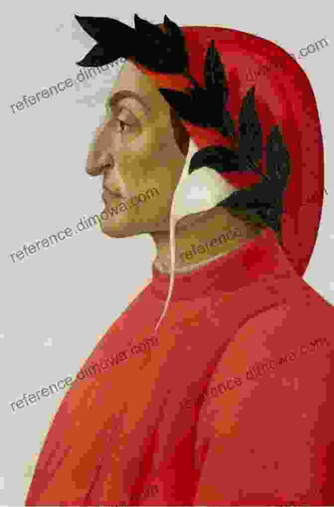 Portrait Of Dante Alighieri, Renowned Italian Poet And Author Of The Divine Comedy The Complete Works Of Dante Alighieri