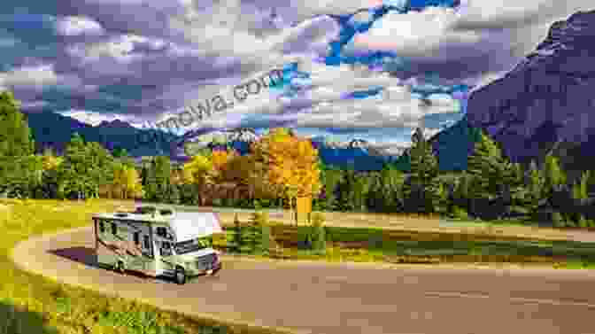 RV Driving Down A Scenic Highway RV Life Living On Wheels: The Journey Begins