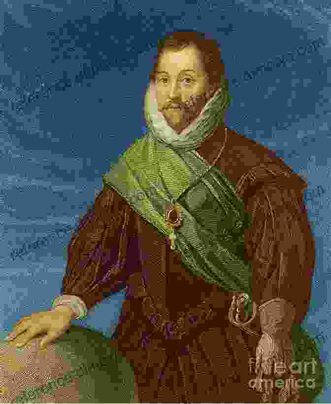 Sir Francis Drake, A Renowned English Explorer From The Elizabethan Era, Holds A Globe And Compass, Symbolizing His Groundbreaking Voyages And Discoveries. Sir Francis Drake (Great Explorers (Chelsea House))