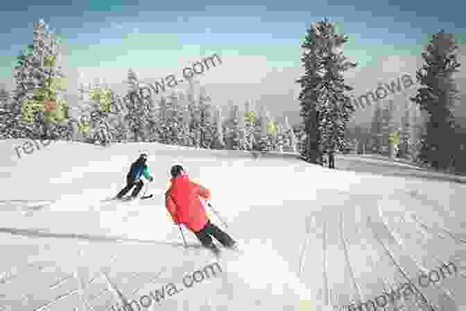 Skiers And Snowboarders Enjoying The Slopes Ski Lake Tahoe On A Budget