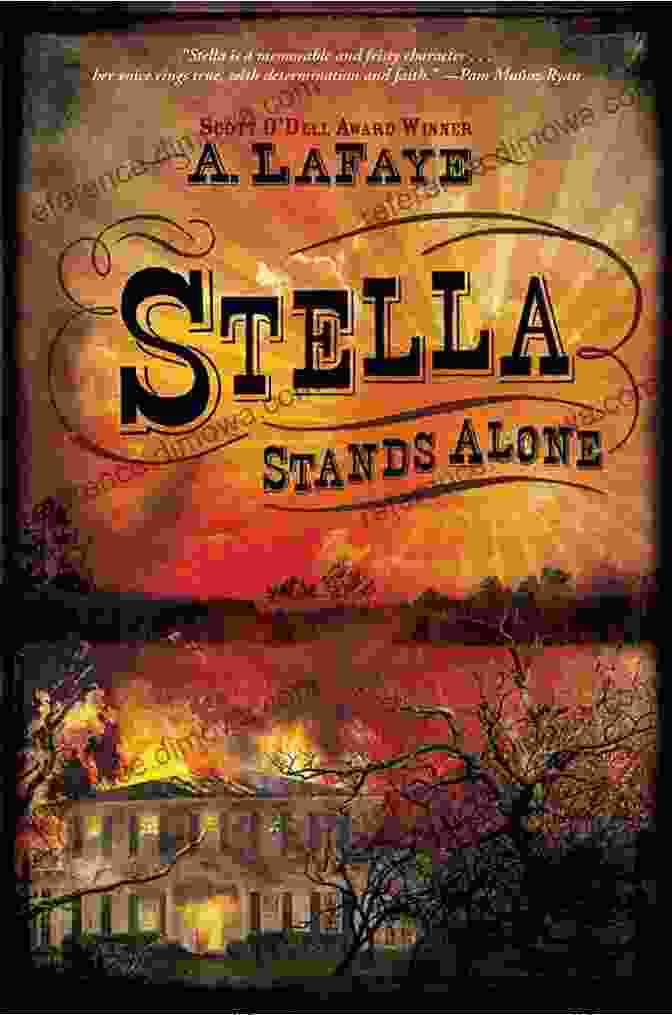 Stella Stands Alone Lafaye Book Cover Featuring A Solitary Woman Standing Against A Backdrop Of Mountains Stella Stands Alone A LaFaye