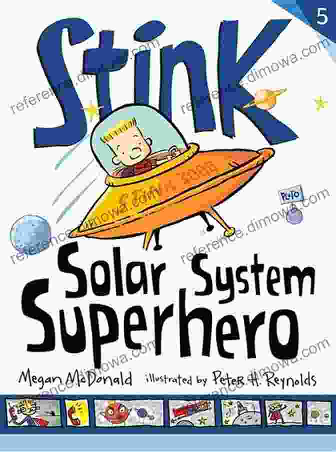 Stink Solar System Superhero Book Cover Featuring Stink And The Planets Stink: Solar System Superhero Megan McDonald