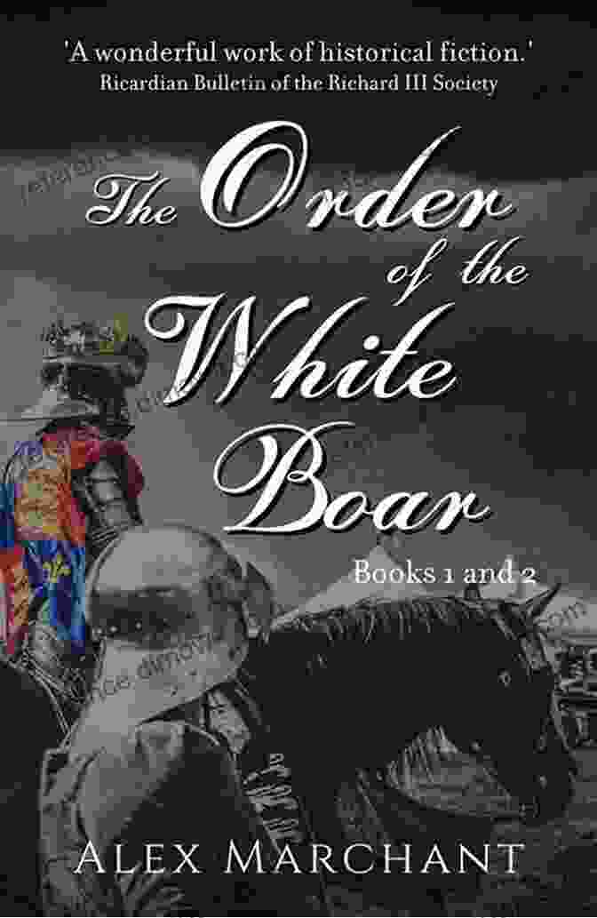 Tales Of The White Boar Book Cover With A White Boar In The Center, Surrounded By A Forest And Mountains. Loyaulte: Stories Of King Richard III: Tales Of The White Boar 2