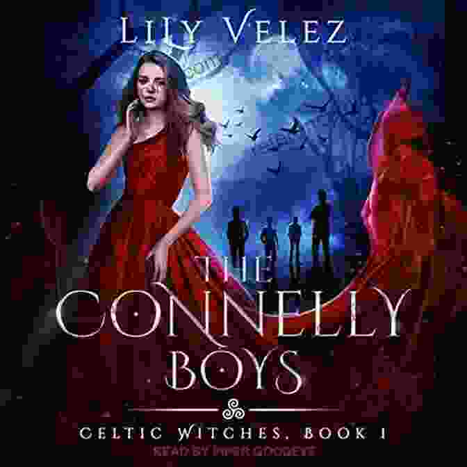 The Connelly Boys Celtic Witches Book Cover Featuring A Group Of Young Men With Celtic Symbols The Connelly Boys (Celtic Witches 1)