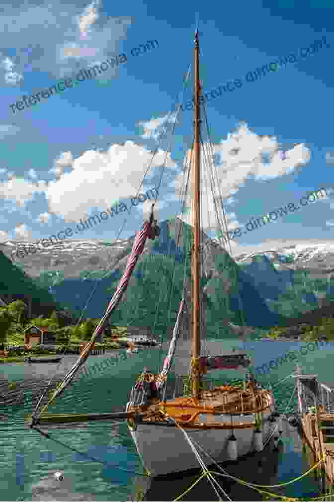 The Dinghy Sailing Through A Picturesque Norwegian Fjord Ocean Crossing Wayfarer: To Iceland And Norway In A 16ft Open Dinghy