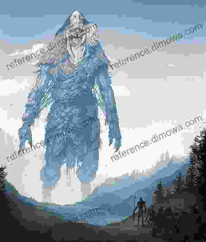 The Giant Of The North Book Cover, Depicting A Majestic Giant Overlooking A Sprawling Landscape The Giant Of The North