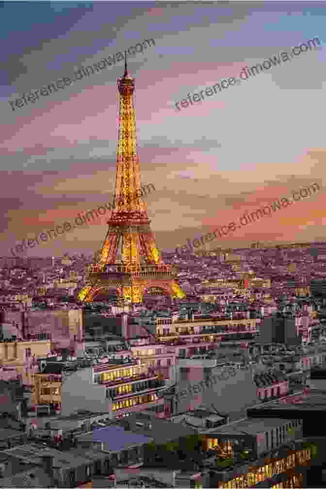 Vibrant Cityscape Of Paris, Eiffel Tower In The Distance, Symbolizing Affordable Travel In Euro Nations And England How To Visit The Euro Nations And England On A Pittance